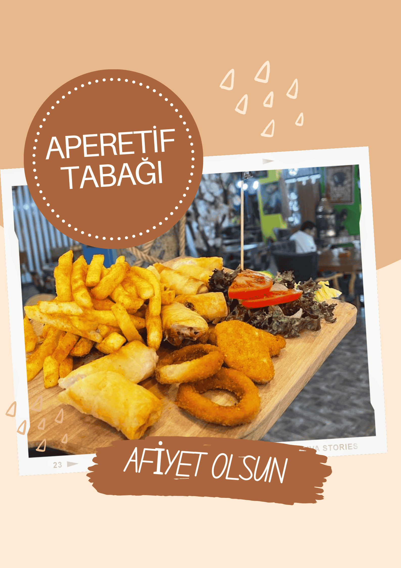 APERETİF TABAĞI 