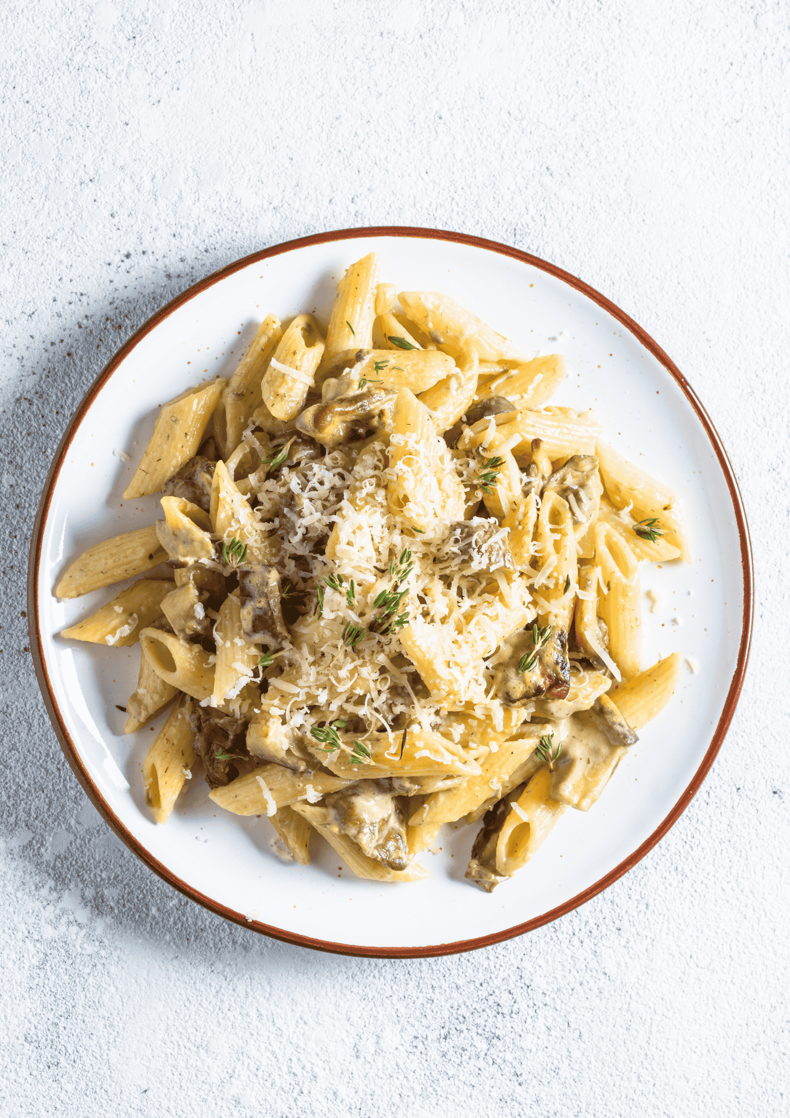 KREMALI TAVUKLU PENNE
