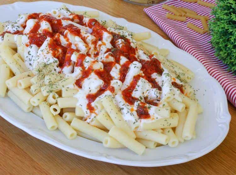 YOĞURTLU MAKARNA