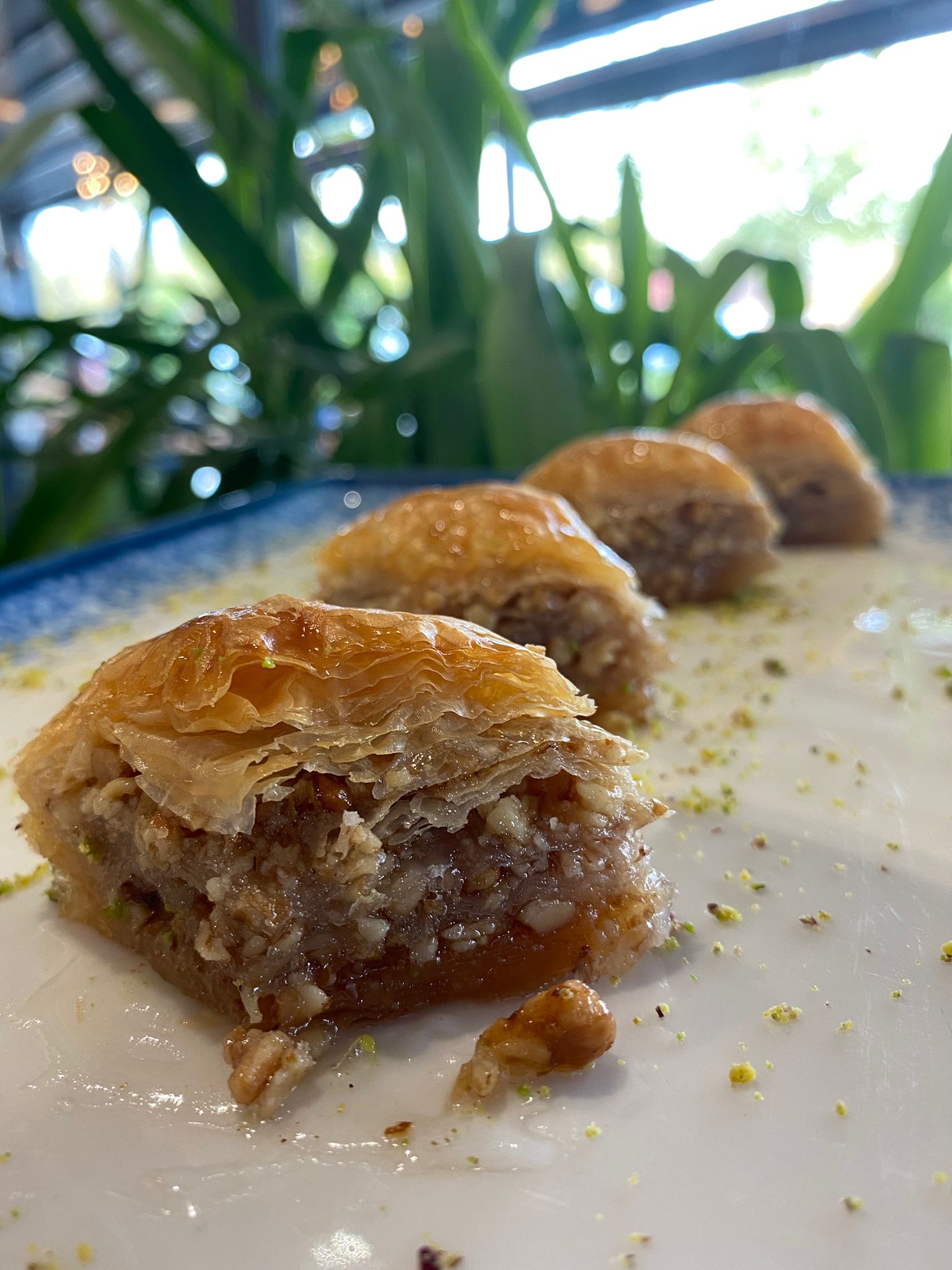 CEVİZLİ EV BAKLAVASI(PORSİYON 4 DİLİM)